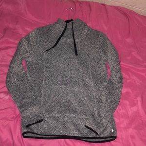 Gray thermal hoodie